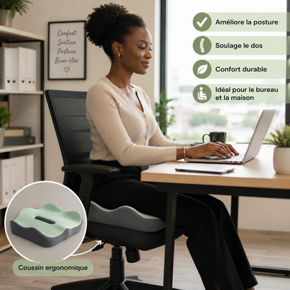 Coussin d’Assise Ergonomique